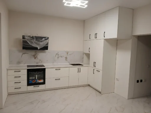 Crystal light kitchen front view