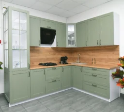 Olive fresh kitchen front view