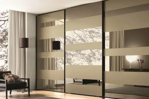 Sliding wardrobe 1527 front open