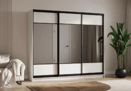 Sliding wardrobe 1602 mirror sliding