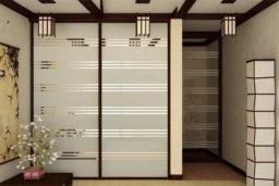 Sliding wardrobe 1859 front view