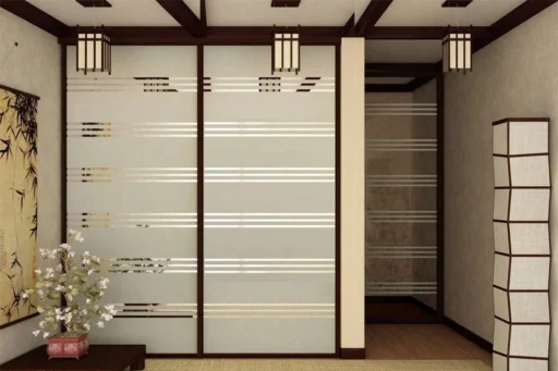 Sliding wardrobe 1859 front view