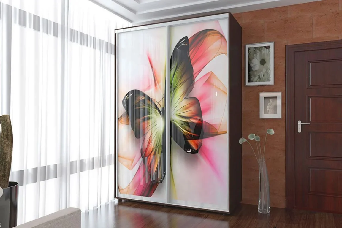 Sliding wardrobe 8701 photo print