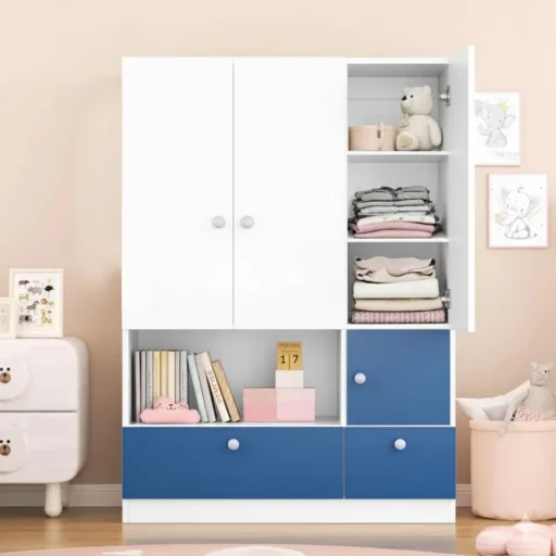 Smart kids modular storage front